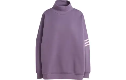 Adidas Originals Neuclassics Sweatshirts Women's Purple Turtleneck Moderate Other