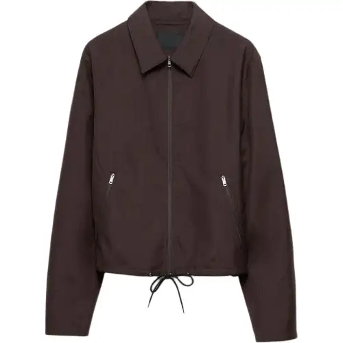 PRADA Silk Shirt Jacket