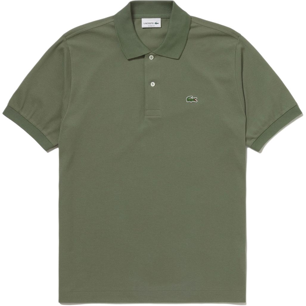 Мужская футболка Lacoste Polo (оливковая)