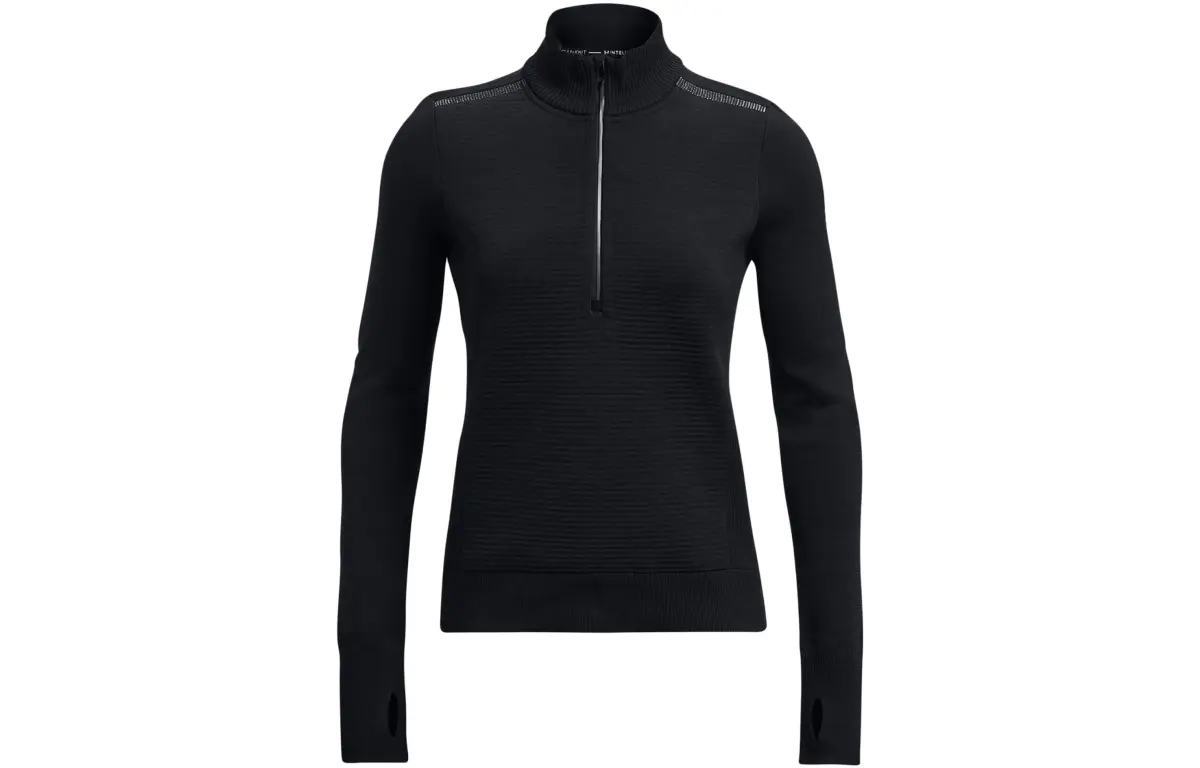 Under Armour IntelliKnit Knitwear Women's Black Stand Collar Moderate Other