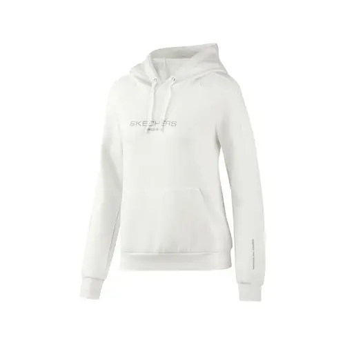 Skechers Sweatshirts Women's White 000Q Hooded Moderate Regular