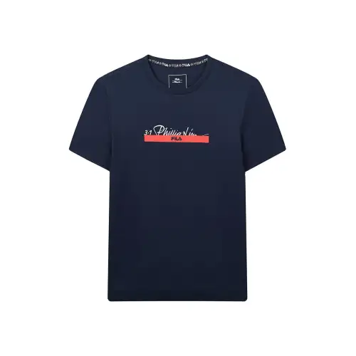 FILA 3.1PHILLIPLIM T Shirt Men's Navy Sea Blue