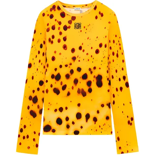 LOEWE SS24 T Shirt Women's Gold