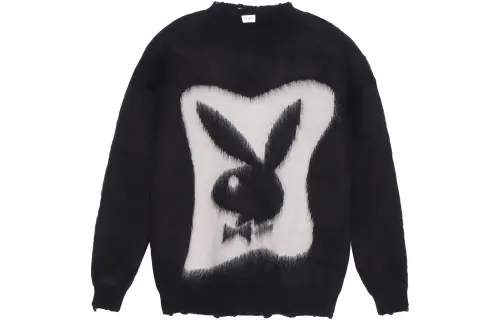SAINT LAURENT Playboy Sweater In Mohair