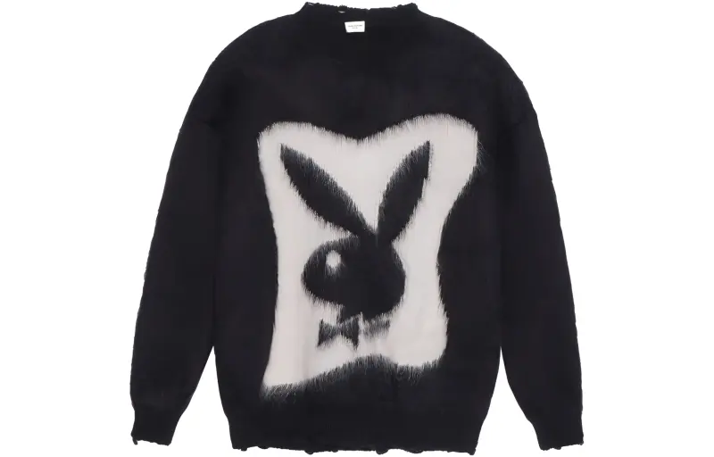 SAINT LAURENT Playboy Sweater In Mohair