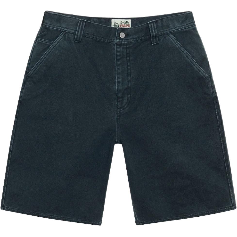 Шорты Stussy WORK SHORT WASHED CANVAS (серые)