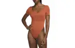 Nike Sportswear Chill Knit Women's Tight Sweater Short Sleeve Bodysuit