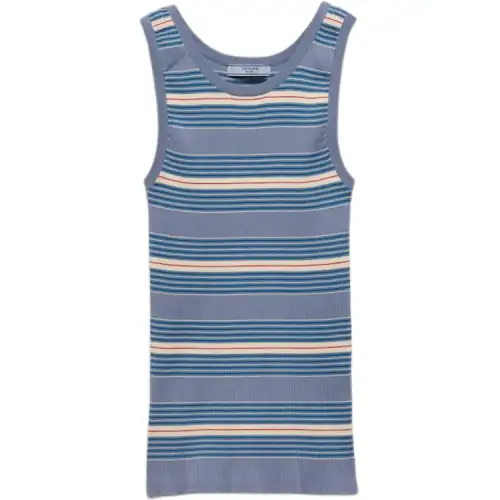 Prada striped tank top