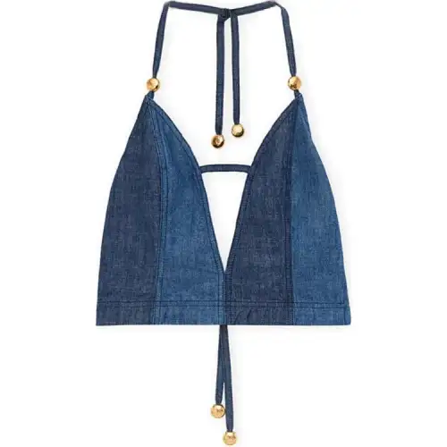 Loewe x Paula's Ibiza tie-fastening top