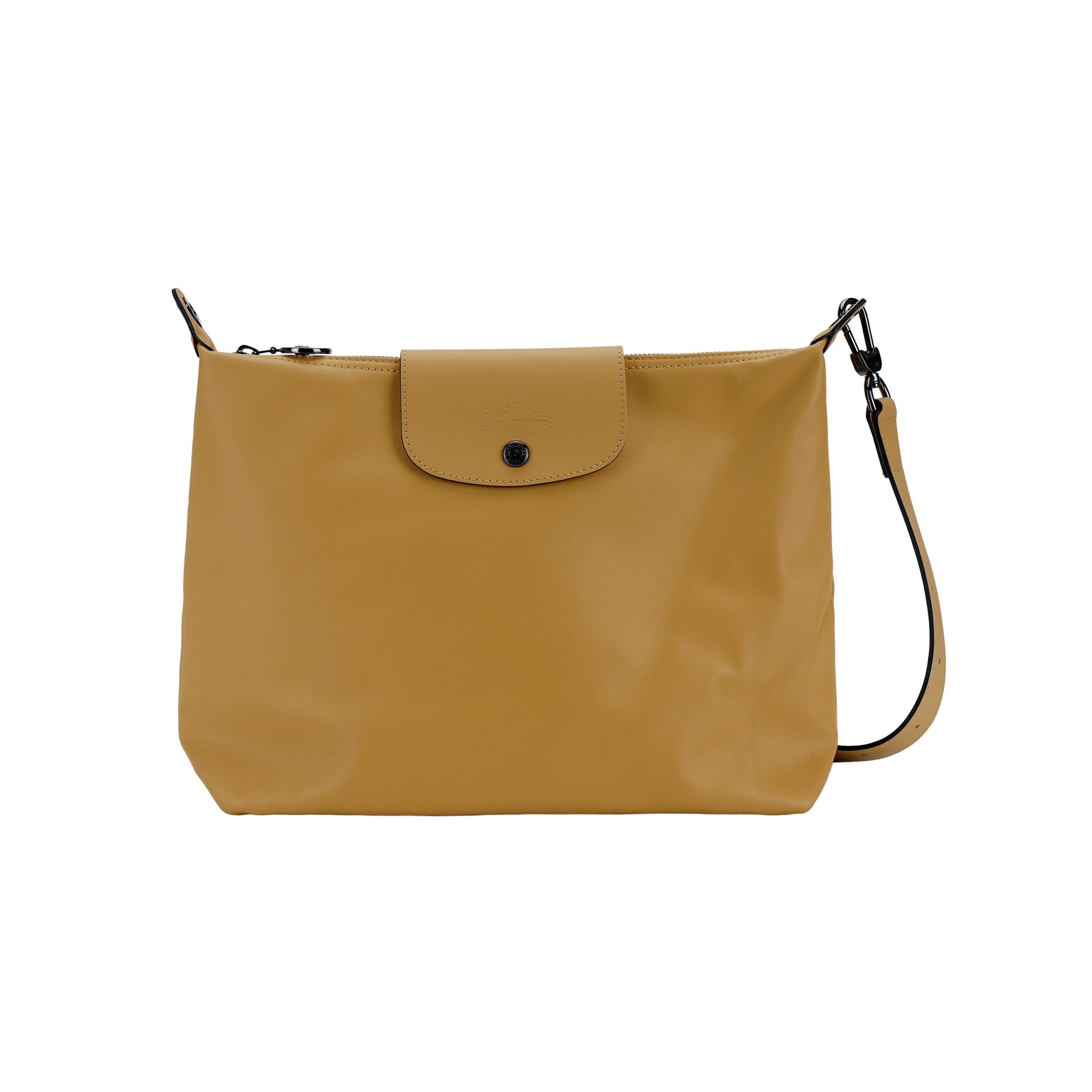 Женская сумка LONGCHAMP Leather Tote (медовая)