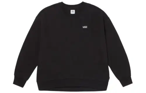 Vans Sweatshirts Women's Black Crew Neck Moderate Other