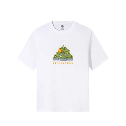 Anta Outdoor Collection T Shirt Men's Pure White
