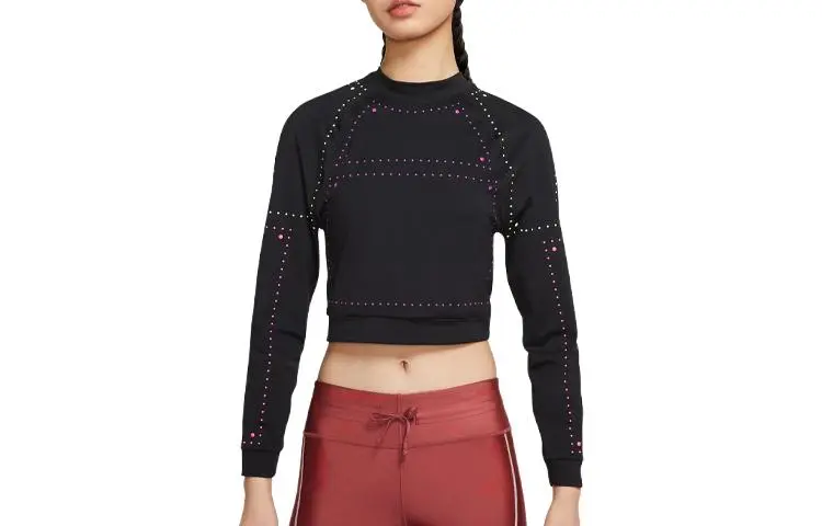 Nike Sweatshirt Women's Black/Clear Transparent