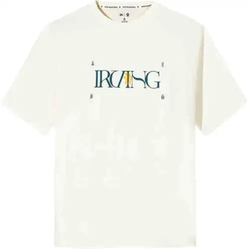 Anta Basketball Collection Running Collection T Shirt Unisex Vanilla White
