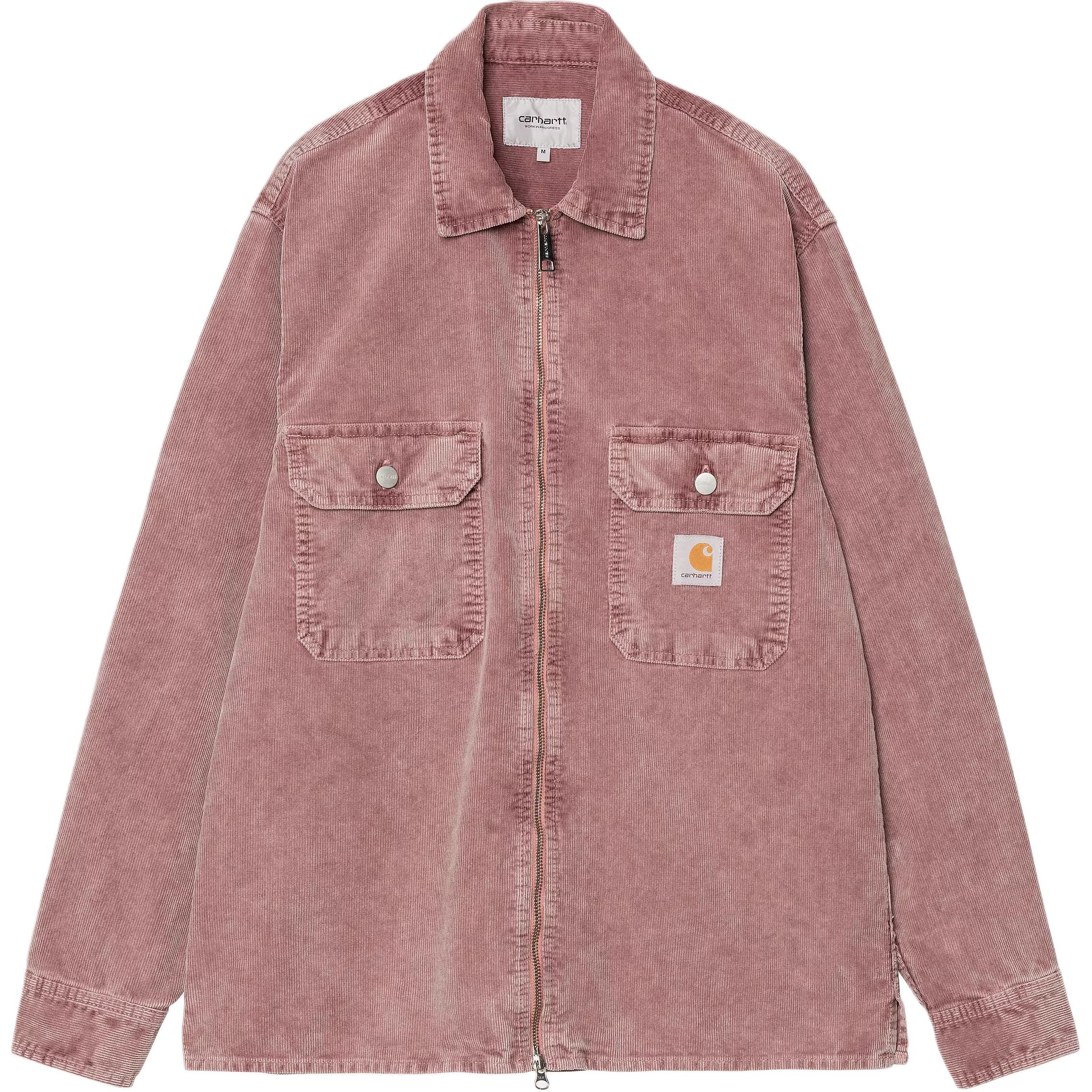 Мужская куртка Carhartt WIP SS25 Reynold Shirt Jac (бежевая)