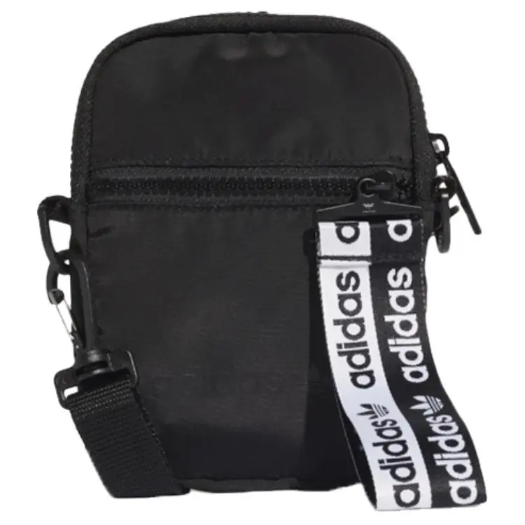Adidas Originals Polyester One Shoulder Handbag, Crossbody Bag Unisex Black