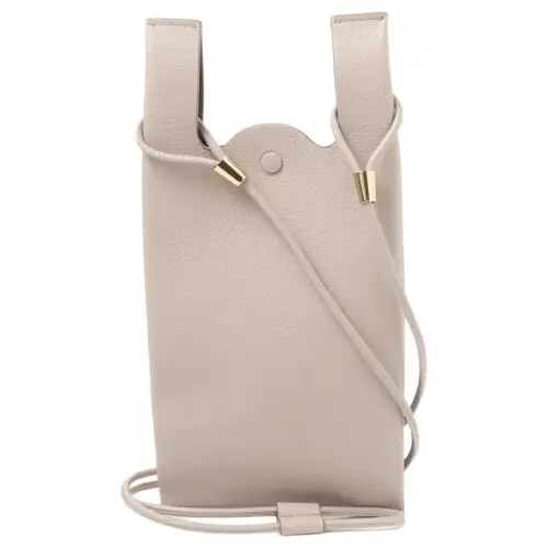 Maison Margiela Goatskin Cell Phone Pouch Women's Pink