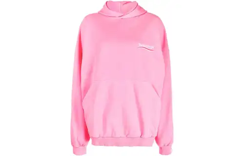 Balenciaga FW23 Sweatshirt Loose Fit Women's Pink