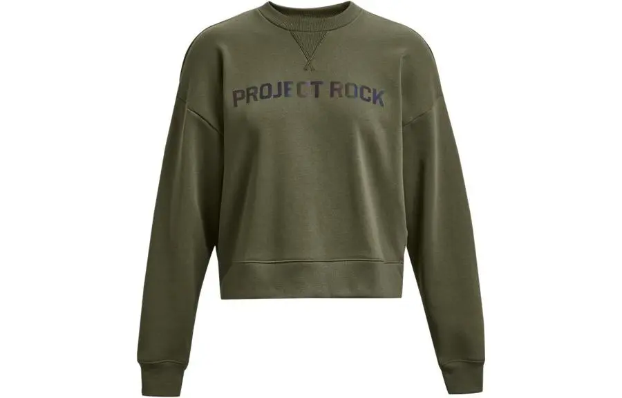 Under Armour Project Rock Sweatshirt Women's Green