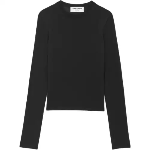 SAINT LAURENT Crewneck Knitted Jumper