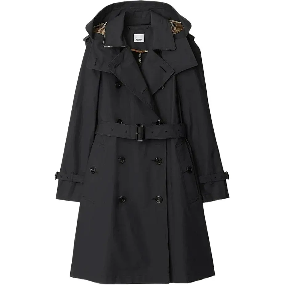 Burberry Trench Coat Women's Black