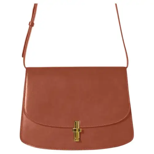 THE ROW Sofia 10 Calfskin Shoulder Bag, Crossbody Bag Women's Tawny