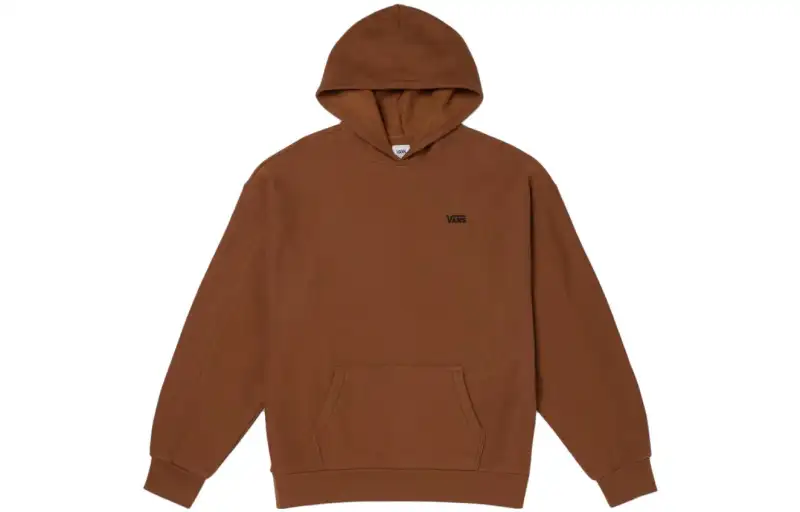 Vans Sweatshirts Women's Brown Hooded Moderate Regular