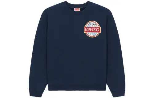 Kenzo logo-patch sweatshirt