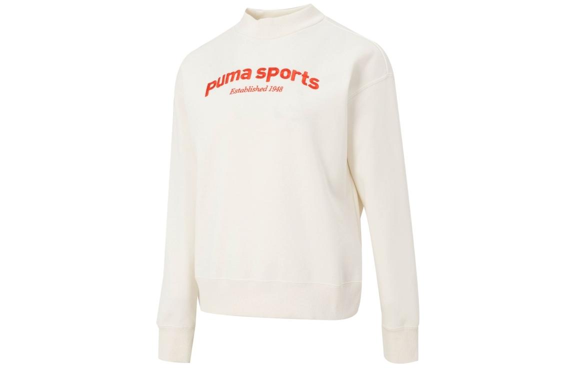 Женский свитшот PUMA Embroidered Hoodie (белый)