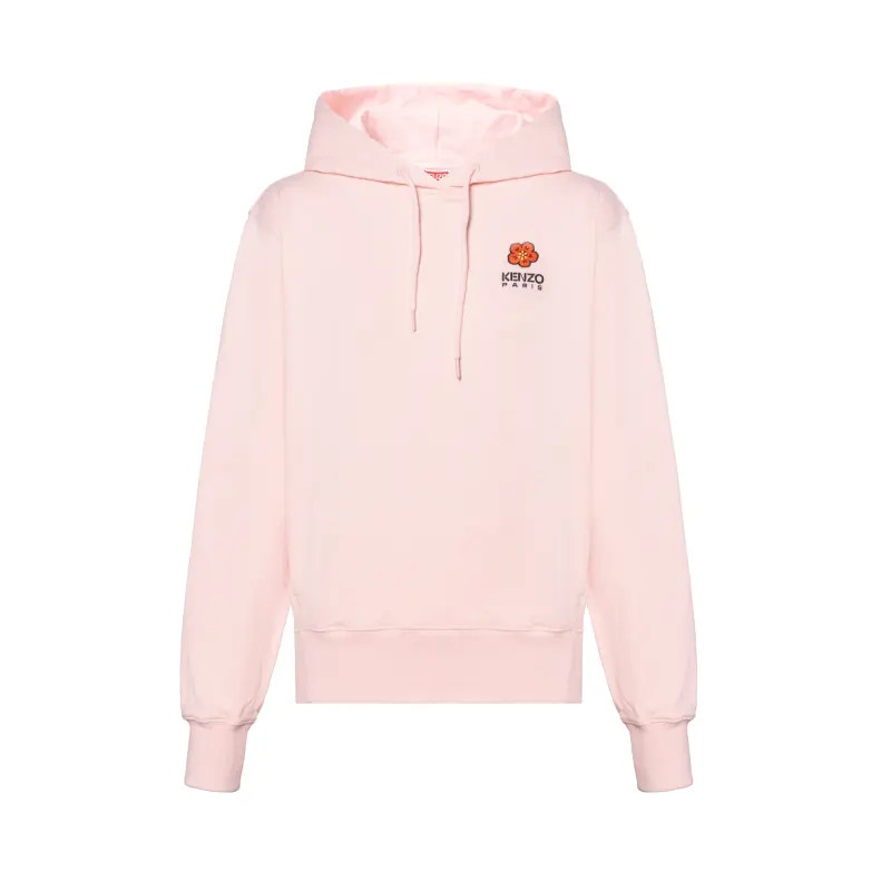 【Replicated_PM】Boke Flower cotton-fleece hoodie