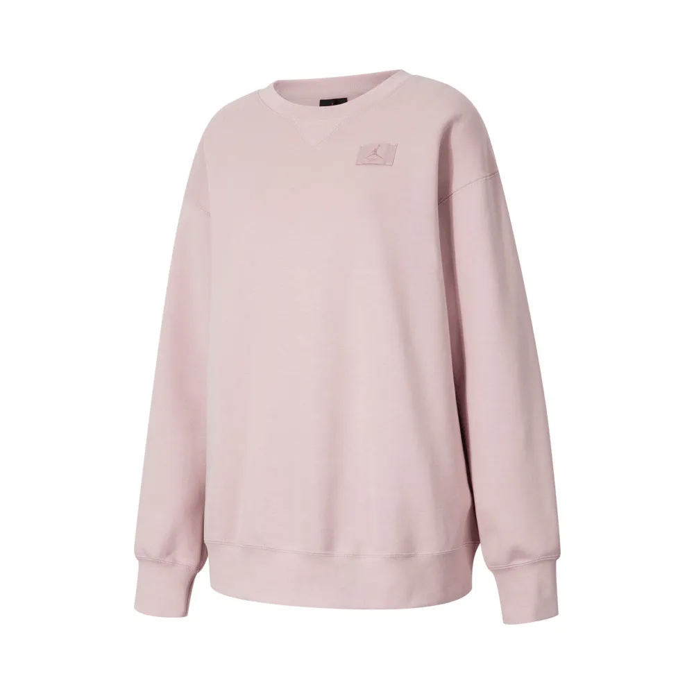 Jordan Flight Fleece Sweatshirt Women's Oxford Pink