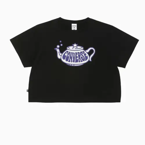 Converse SS25 T Shirt Women's Black