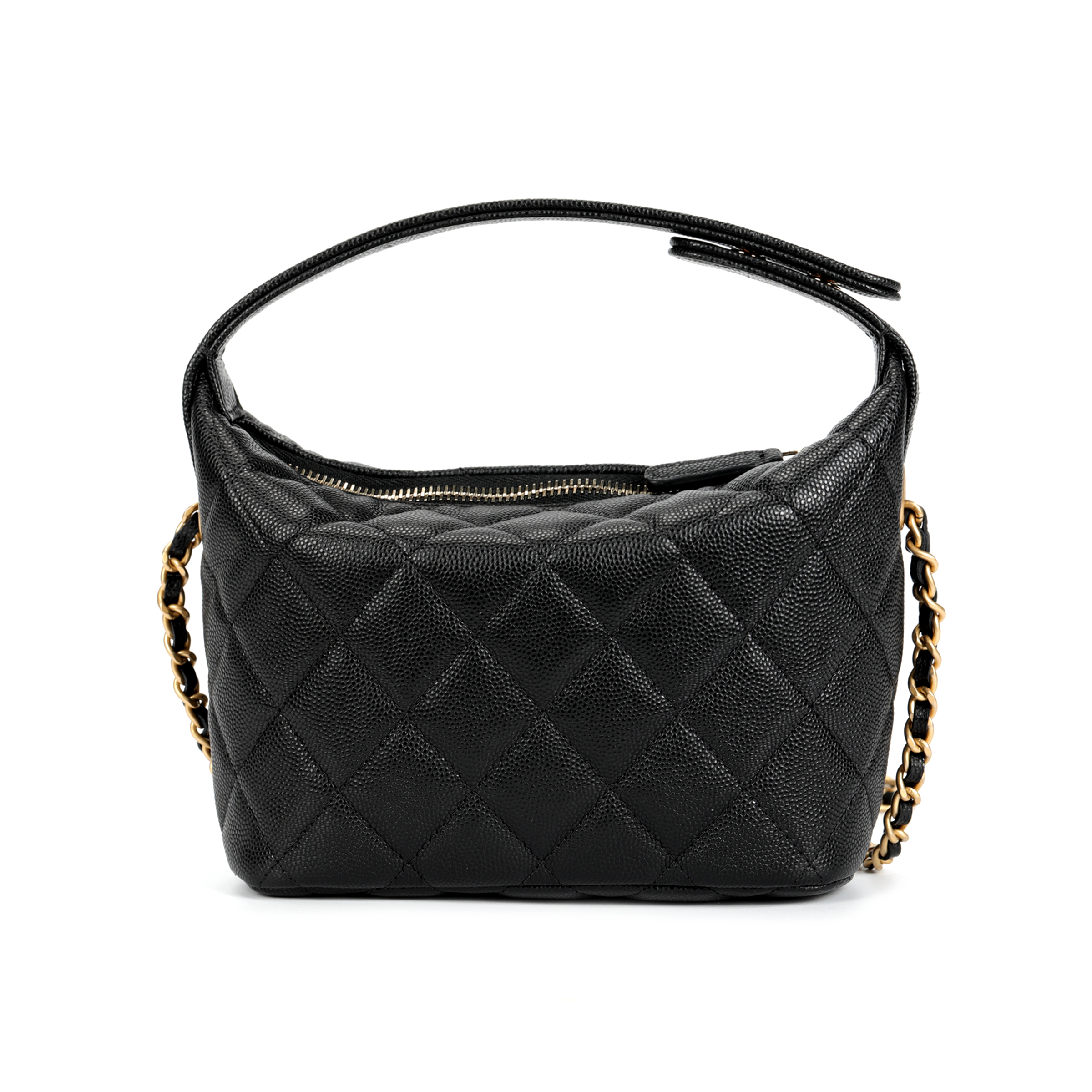 Женская сумка Chanel 25P Hobo (черная) — фото 3