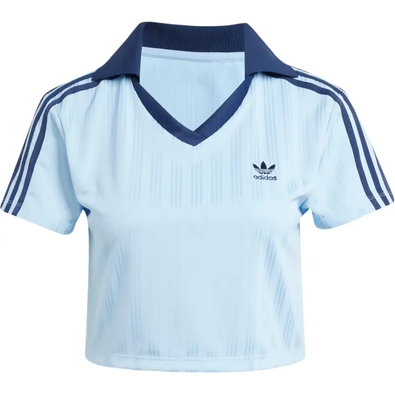 Adidas Originals ADICOLOR Polo Shirt Women's Pink Blue