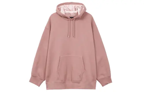 Jordan Flight Solid Color Casual Loose Fit Thickened And Fleece Lined Sweatshirt Women's Stardust Red