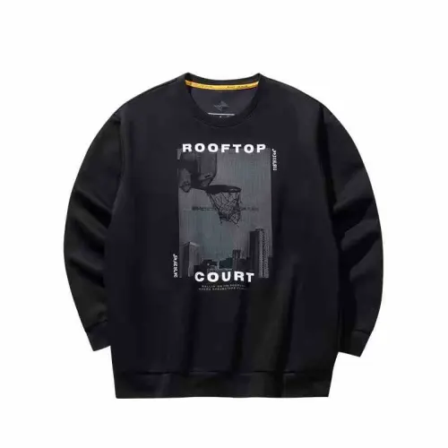 Anta Basketball Collection Sweatshirt Men's Basic Black