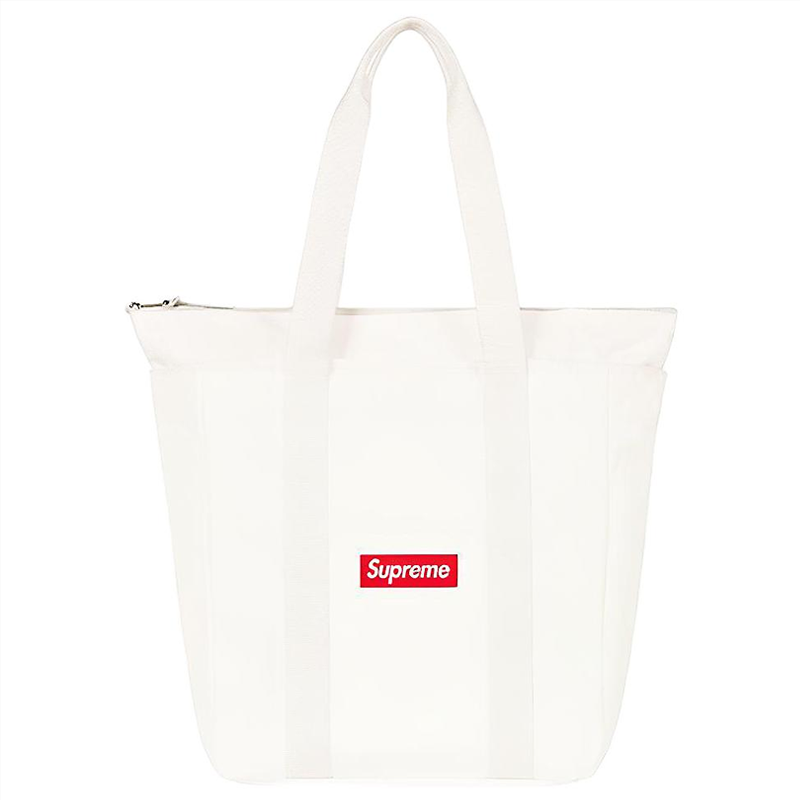 Сумка Supreme Canvas Tote (черно-белая)