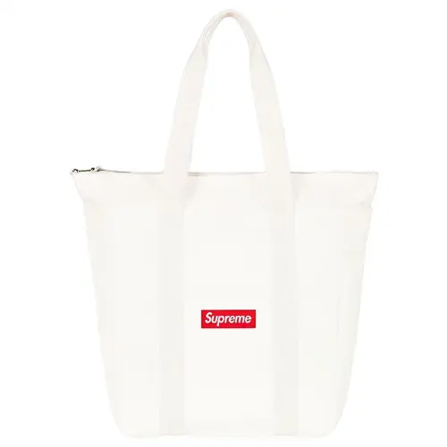 Supreme FW20 Nylon Tote Bag, Shopping Bag, Handbag, Shoulder Bag Regular Unisex Black/White