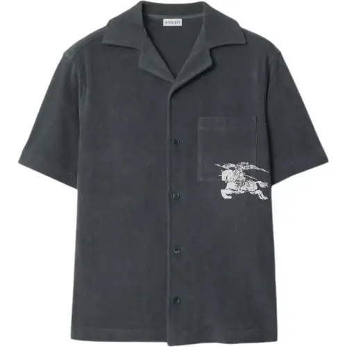 Burberry Ekd Towelling shirt