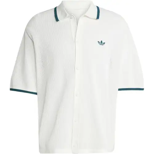 Adidas Originals textured short-sleeves shirt
