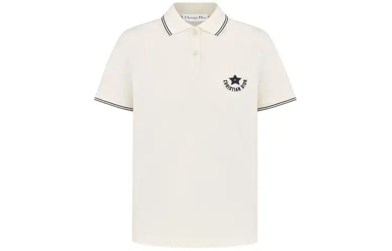 DIOR DIORIVIERA FW24 Polo Shirt Women's White