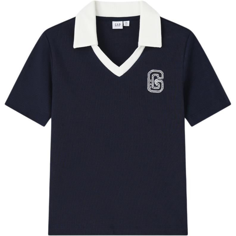 Женские футболка GAP Polo (многоцветный) — фото 5