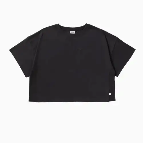 Converse T Shirts Unisex Black Crew Neck Moderate Straight Fit