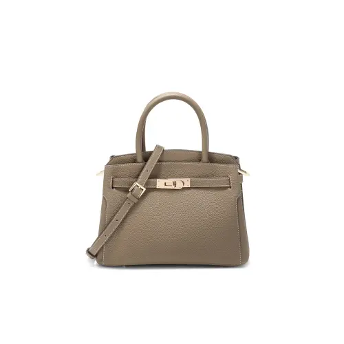 BELLE Cow Leather Handbag Medium Women's Multicolor