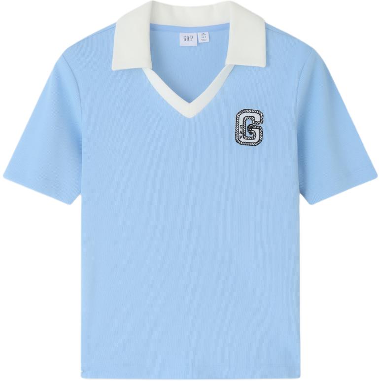 Женские футболка GAP Polo (многоцветный) — фото 3