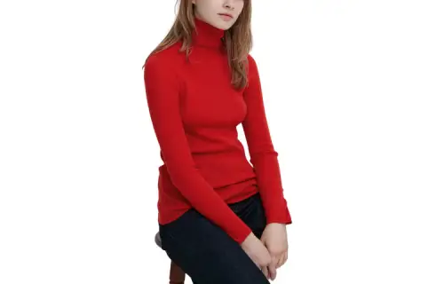 UNIQLO Knitwear Women's Agate Red Lapel Moderate Other