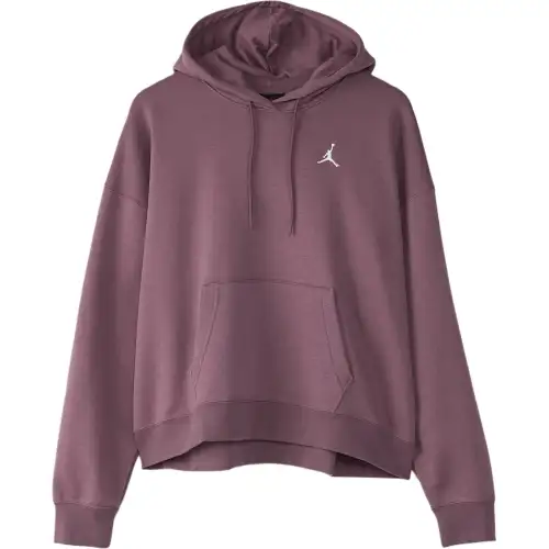 Jordan Brooklyn Sweatshirts Women's Peach Hooded Moderate Regular