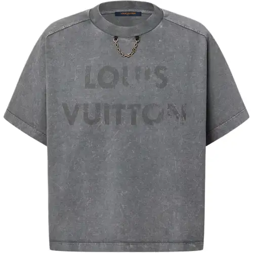 LOUIS VUITTON SS25 Regular T Shirt Women's Gray
