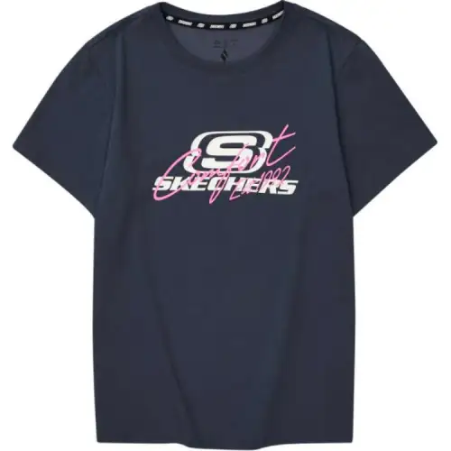 Skechers T Shirt Women's Odyssey Gray