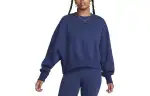 Nike Sweatshirts Women's Marine Blue Crew Neck Moderate Regular